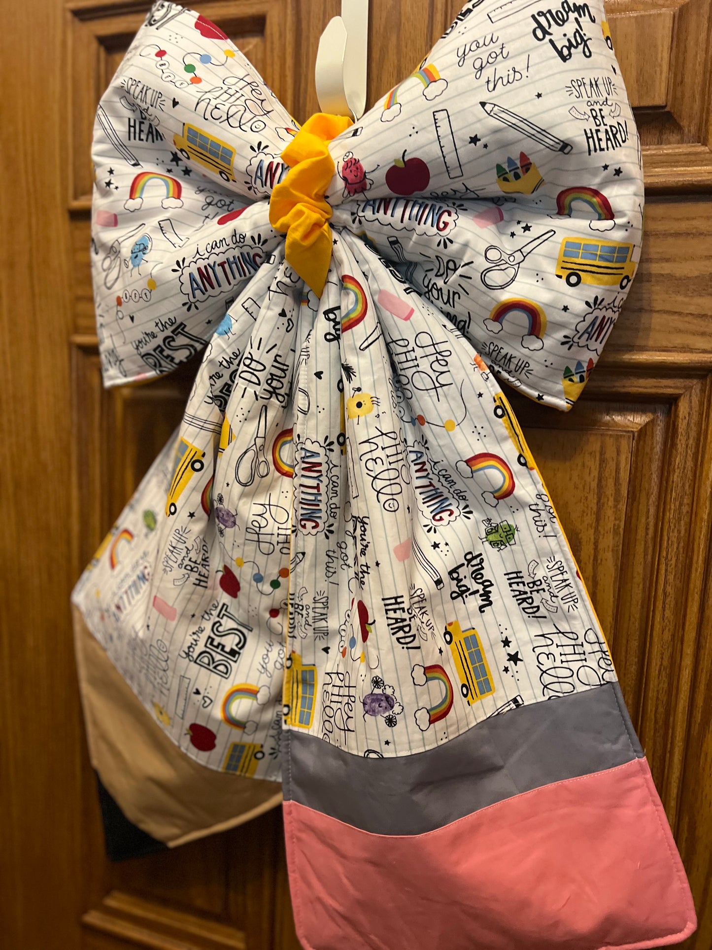 Teacher Bow Door Hanger