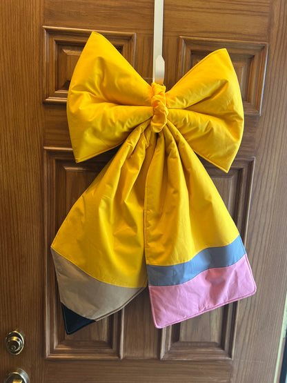 Teacher Bow Door Hanger